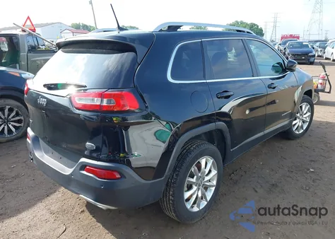 2017 Jeep Cherokee Limited 4X4 z USA, uszkodzony, nr VIN 1C4PJMDS1HW606821